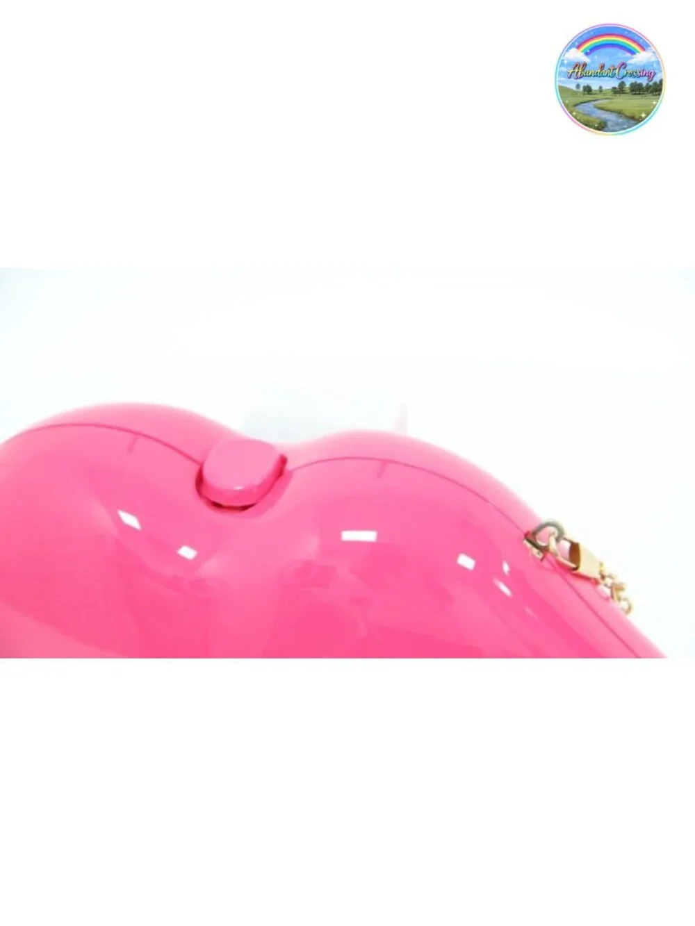 Acrylic Lip Shaped Evening Clutch Elegant Handbag